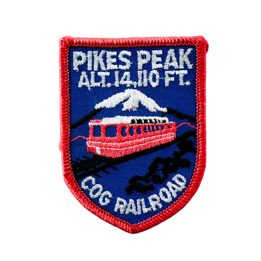 Colorado Pikes Peak Cog Railroad Vintage Patch