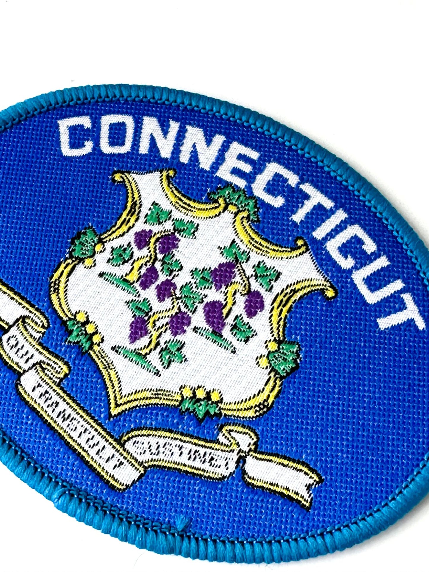 Connecticut State Shield Large Vintage Patch