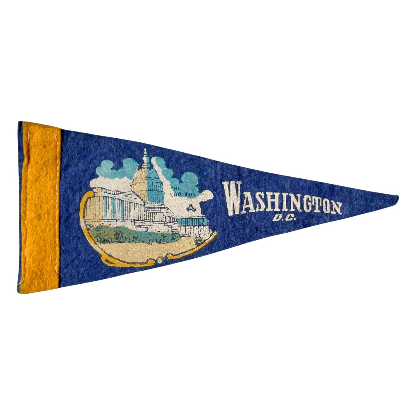 DC Washington Capitol Small Vintage Pennant