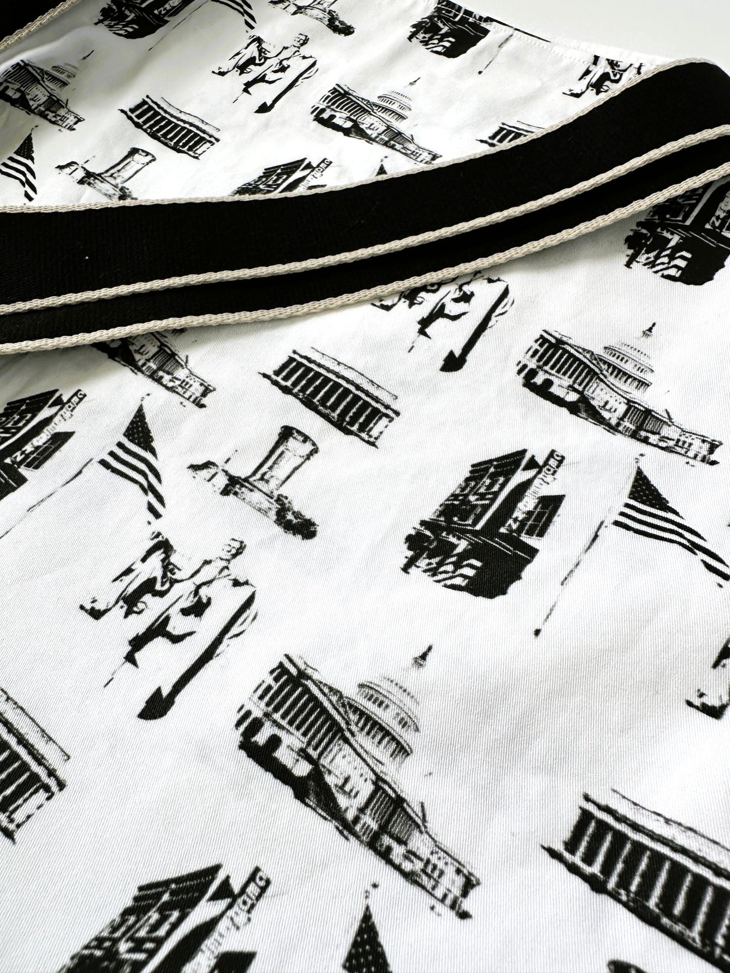DC Washington DC Pattern by Nikki Degn Tote bag