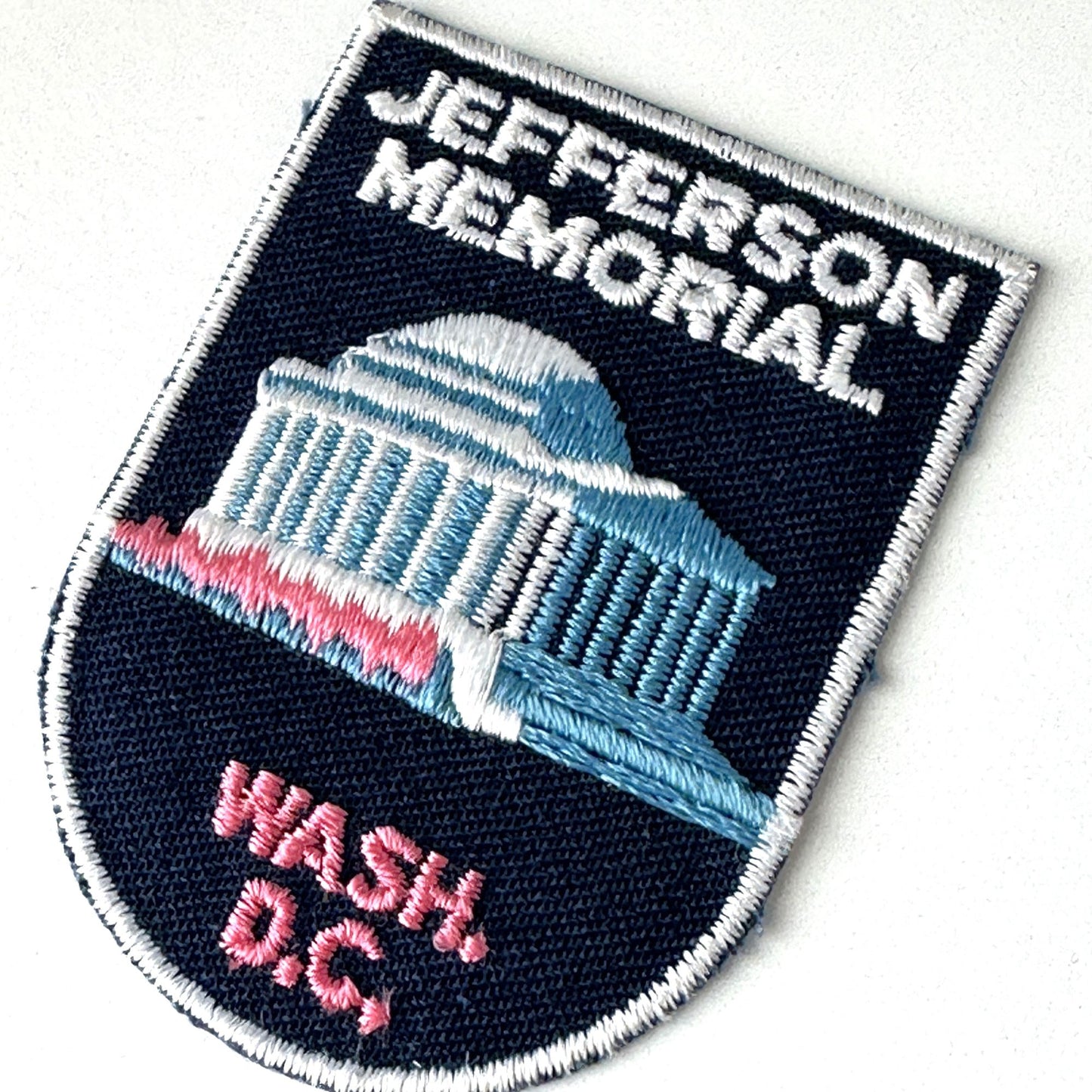 DC Washington Jefferson Memorial Vintage Patch