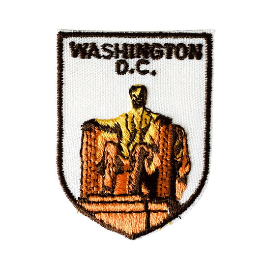 DC Washington Lincoln Memorial Vintage Patch