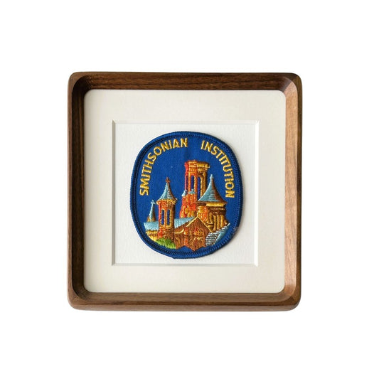 DC Washington Smithsonian National Mall Framed Vintage Travel Patch