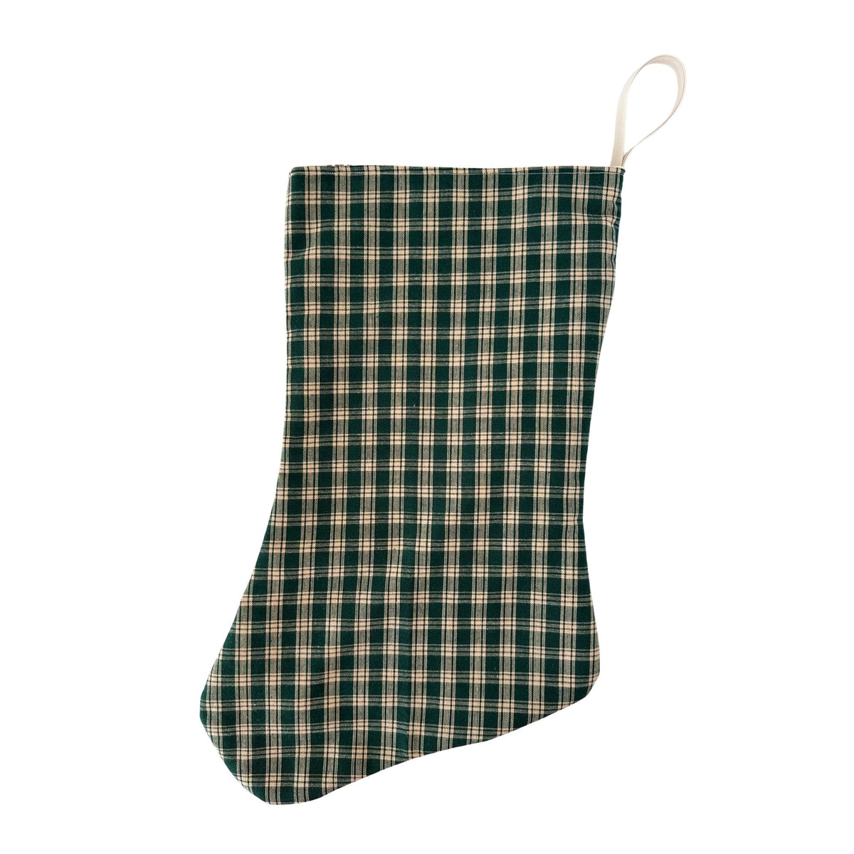 DC Washington US Capitol Vintage Hand Printed Linen on Freshly Sewn Stocking Holidays