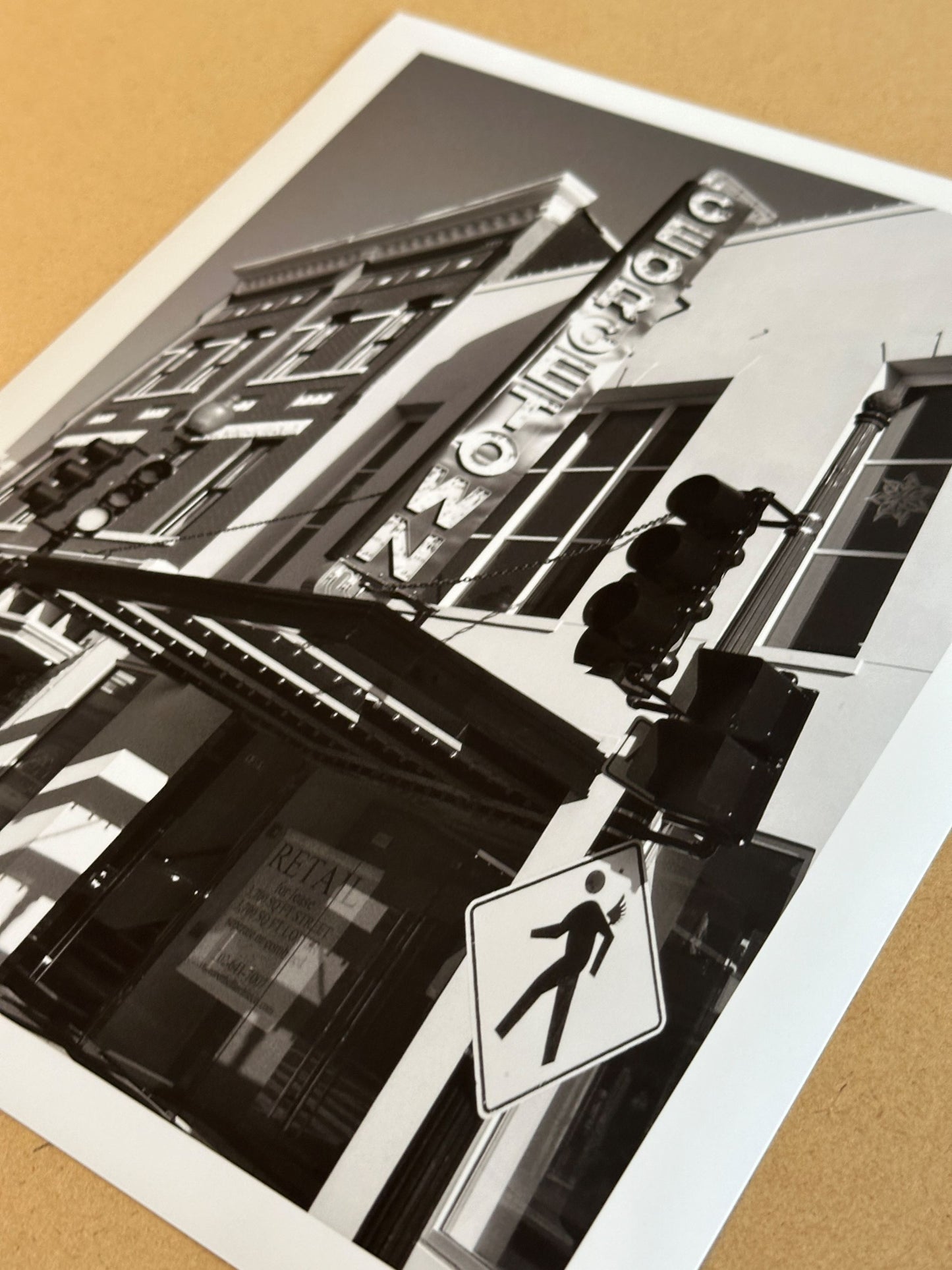 DC Washington DC Georgetown Sign Giclee Travel Print
