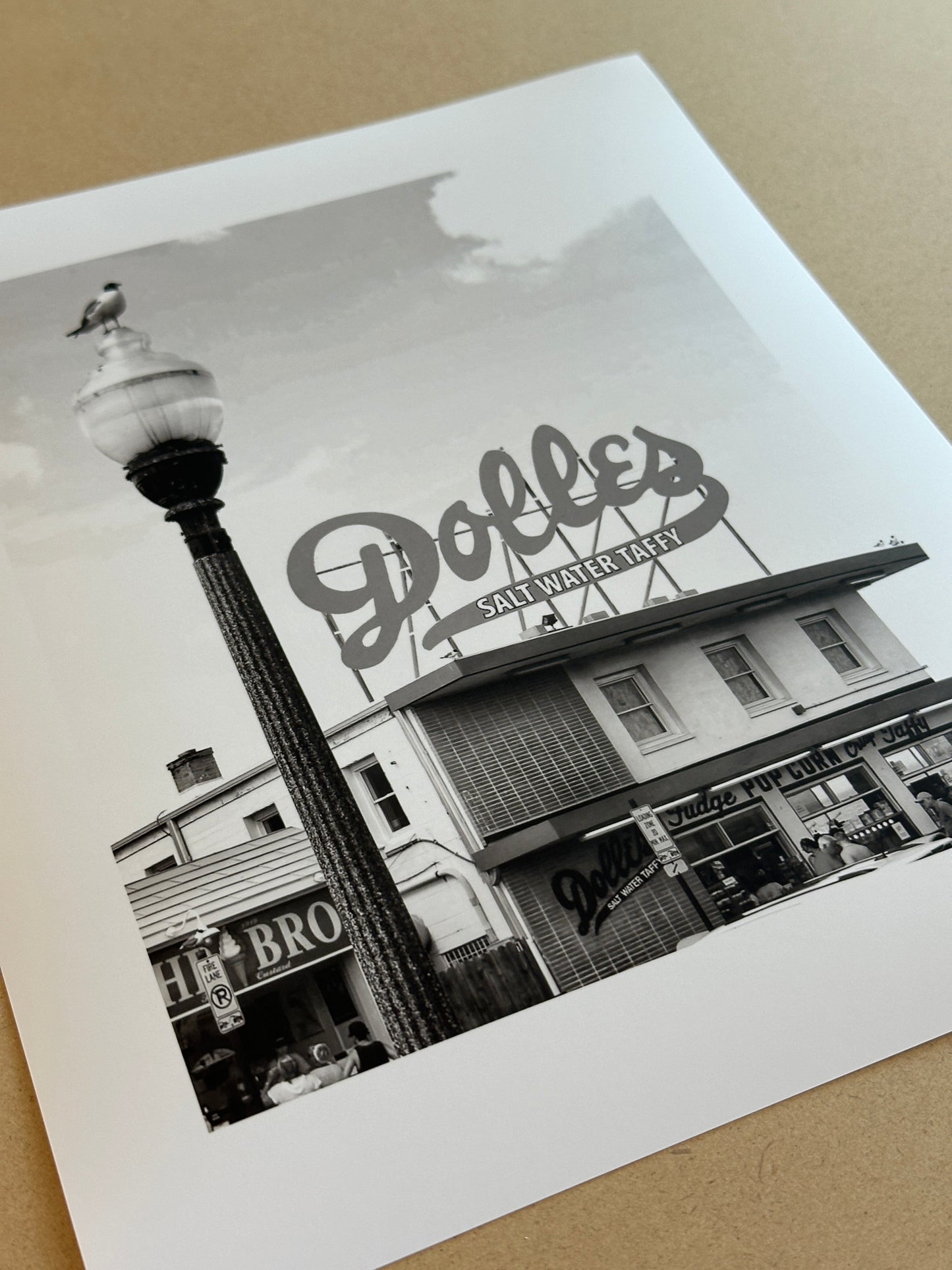 Delaware Rehoboth Beach Boardwalk Giclee Travel Print