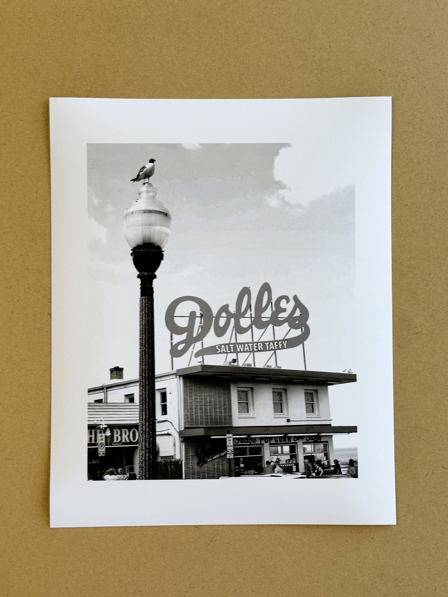 Delaware Rehoboth Beach Boardwalk Giclee Travel Print