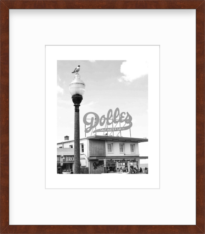 Delaware Rehoboth Beach Boardwalk Giclee Travel Print