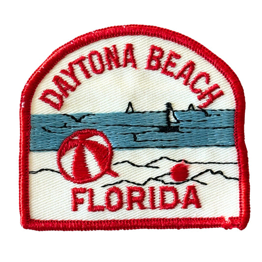 Florida Daytona Beach Large Vintage Patch