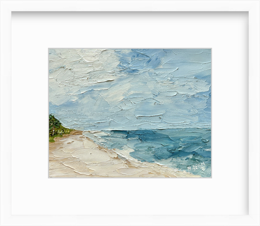 Florida Gulf Coast Painting Giclee Art Print