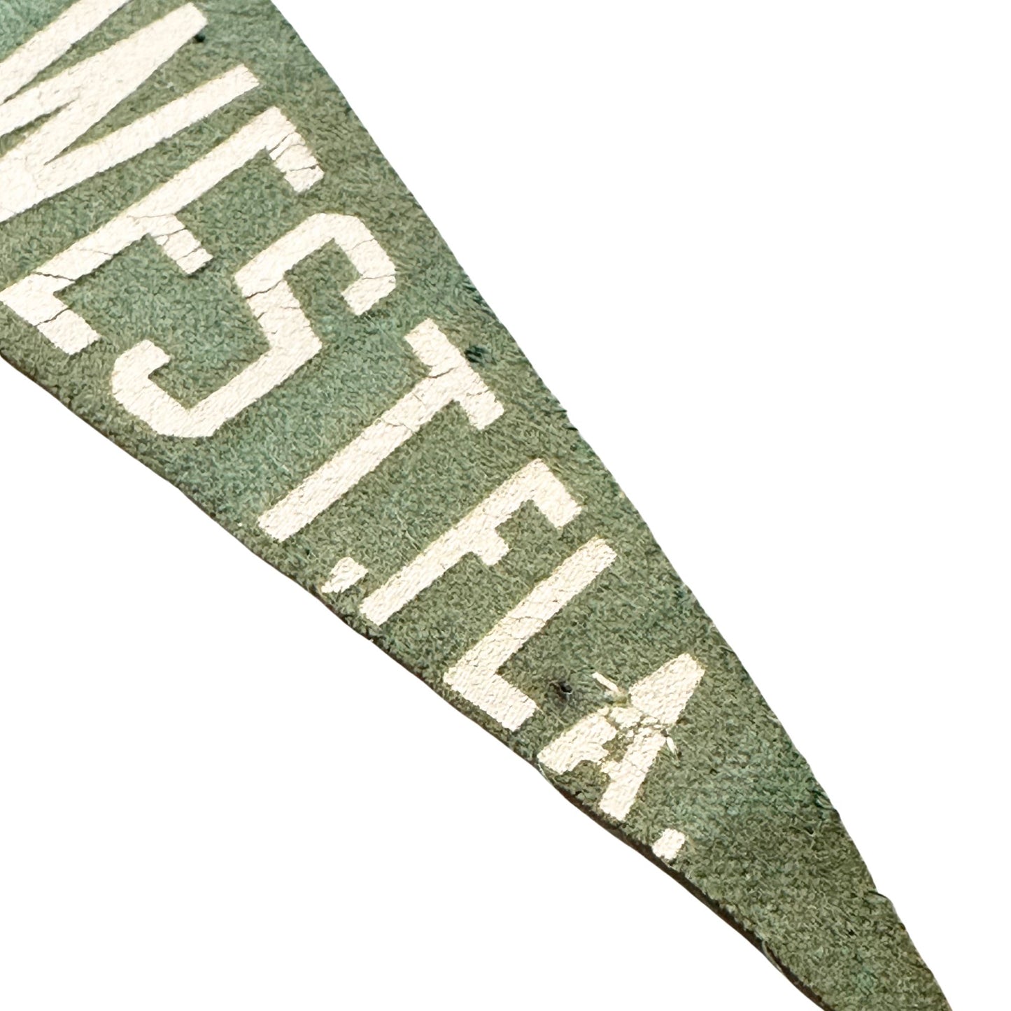 Florida Key West Old Vintage Small Green Pennant