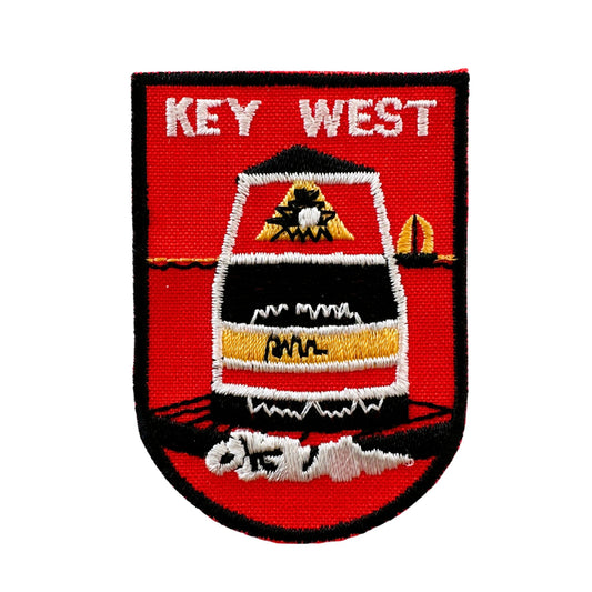 Florida Key West Southernmost Point Marker Vintage Patch