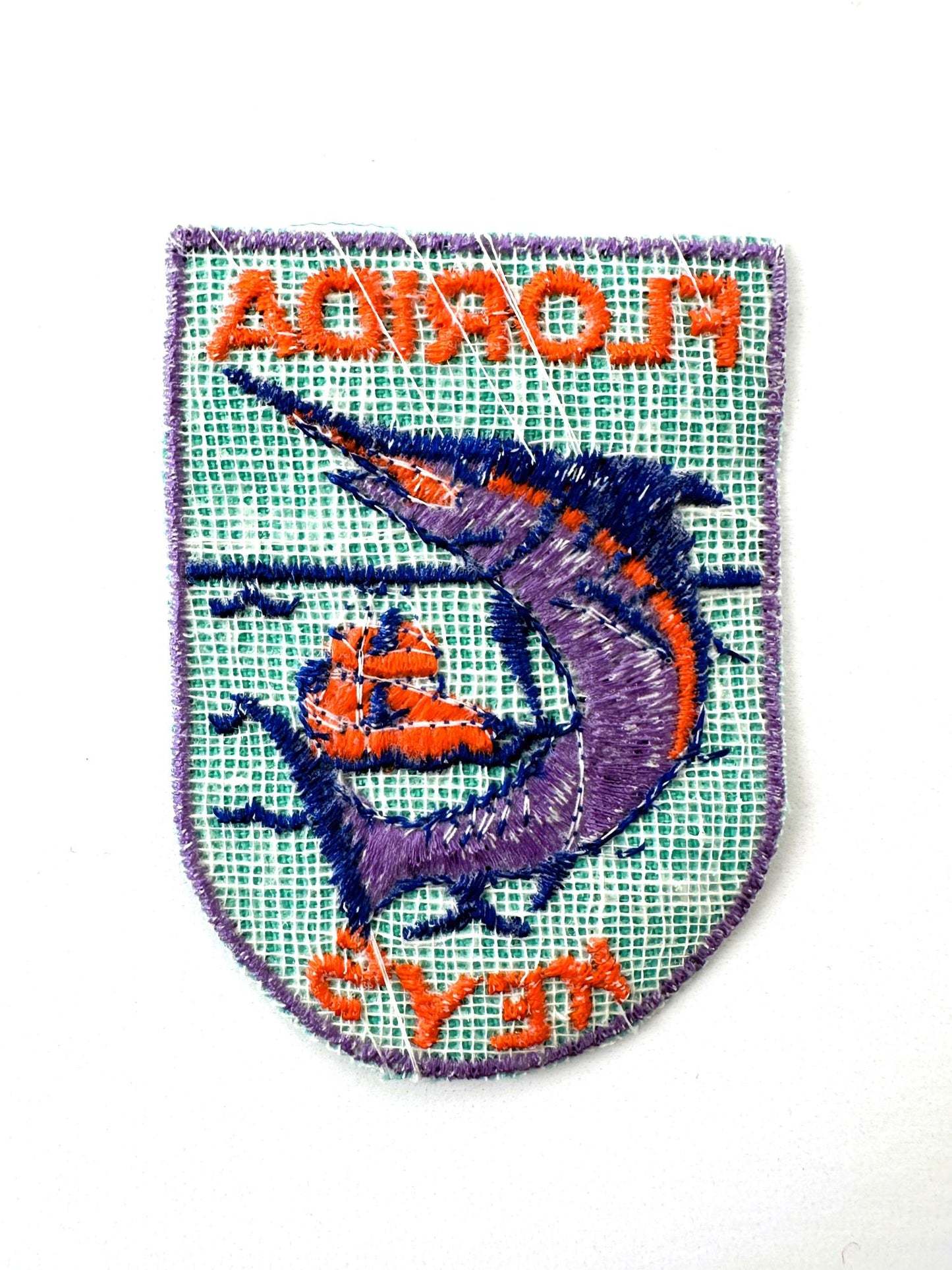 Florida Keys Swordfish Vintage Patch