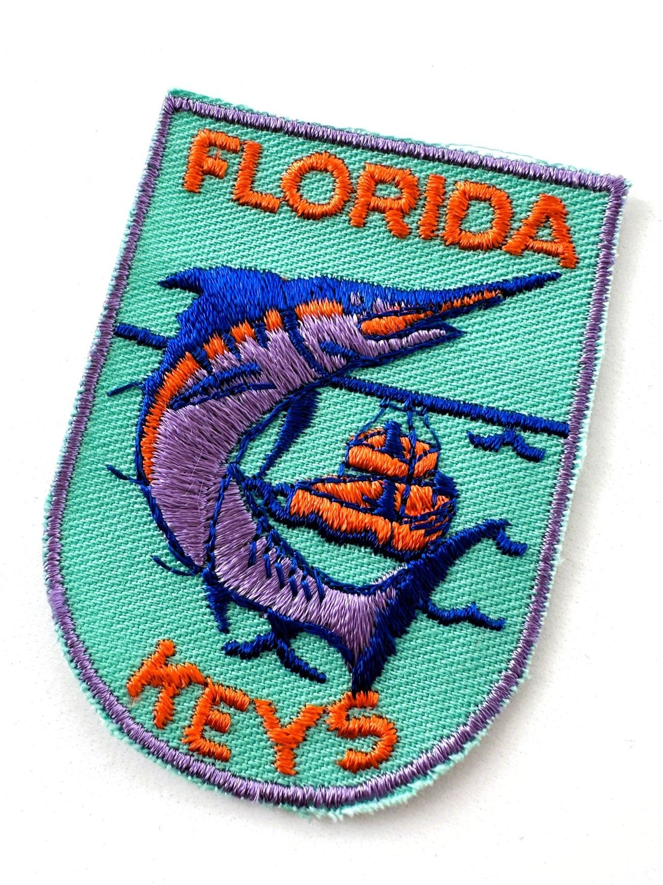 Florida Keys Swordfish Vintage Patch