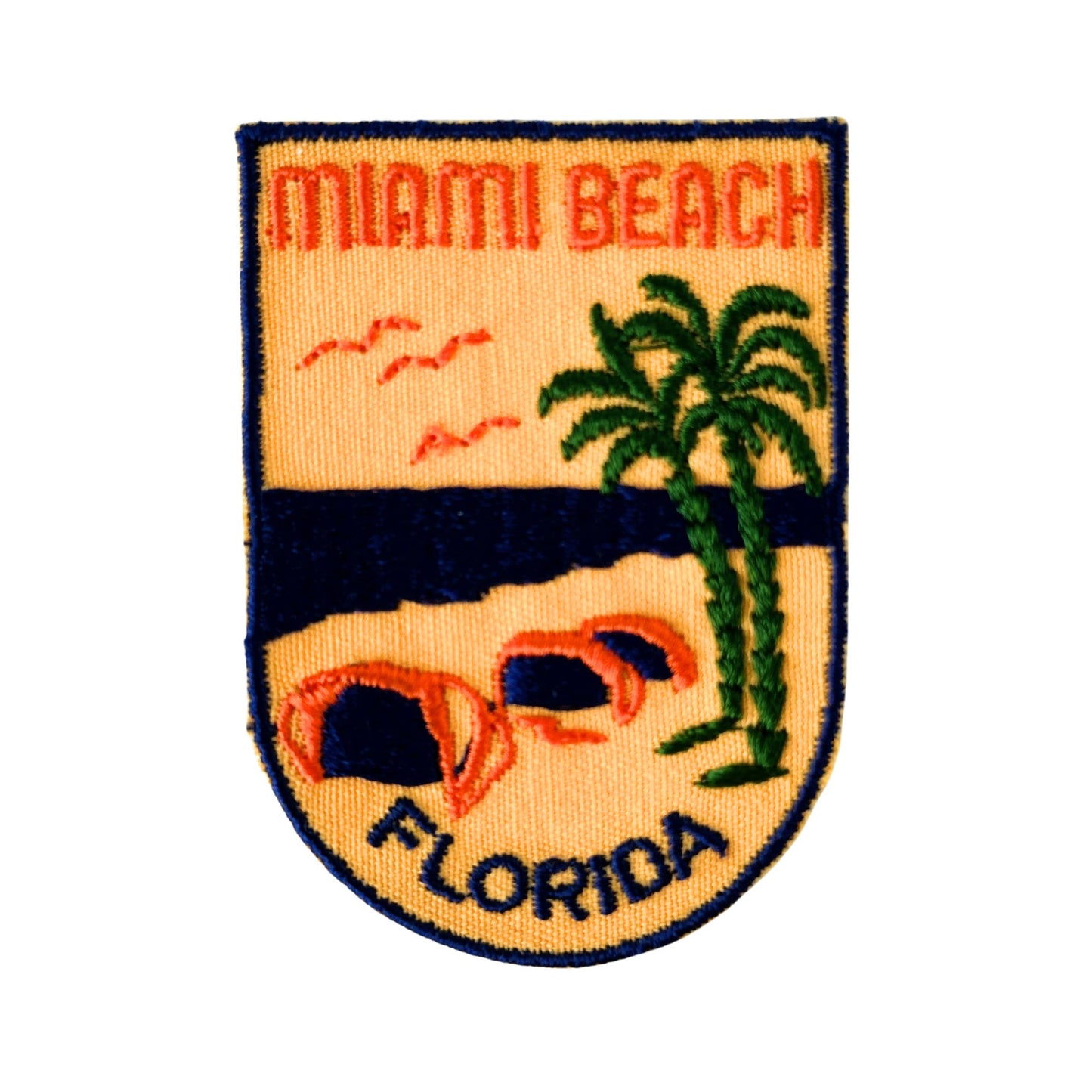 Florida Miami Beach Sunny Vintage Patch