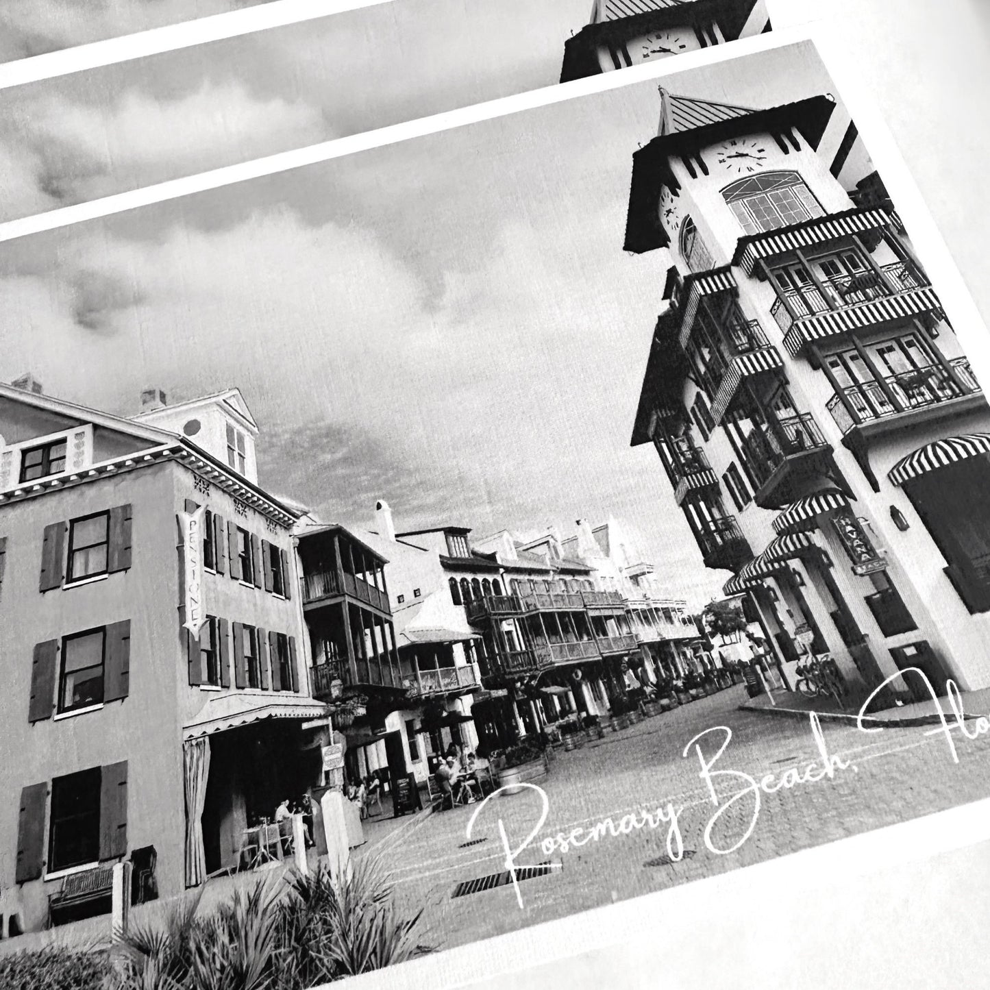 Florida, Rosemary Beach Cards, Set of 5 Cards, Blank Inside