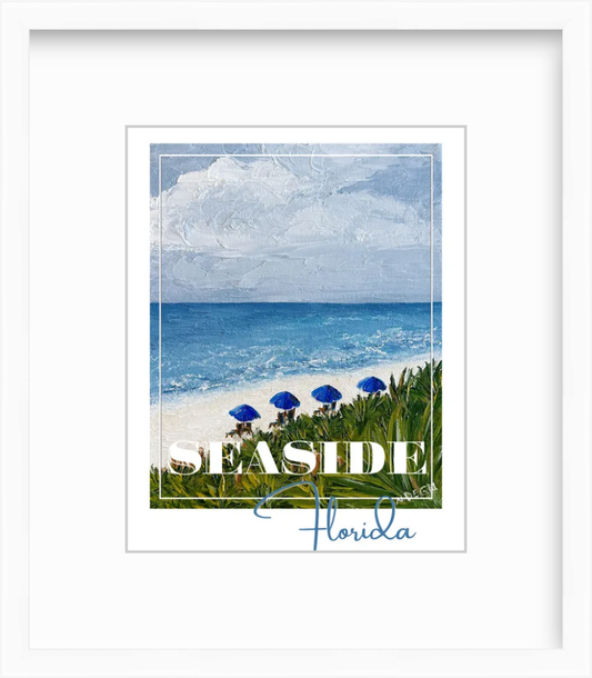 Florida Seaside Beach Giclee Art Print