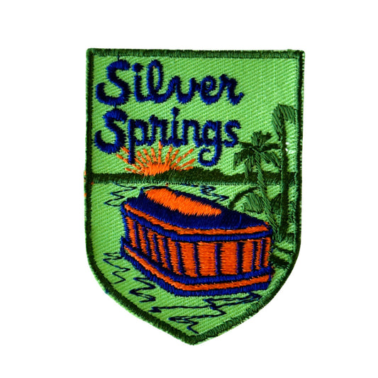 Florida Silver Springs Green Vintage Patch