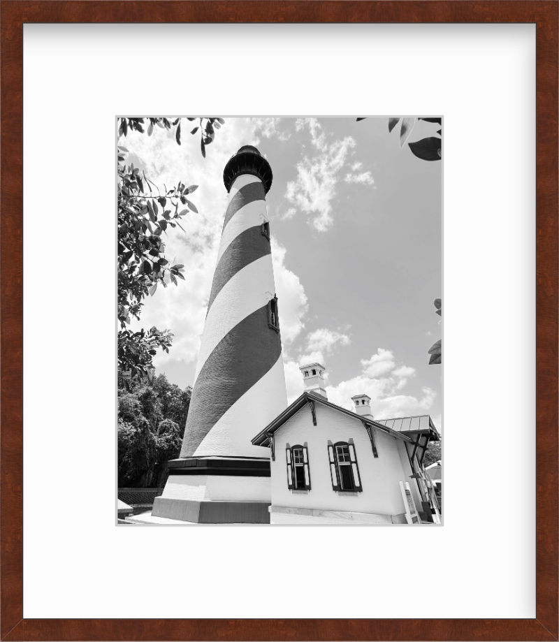 Florida St. Augustine Lighthouse Giclee Travel Print