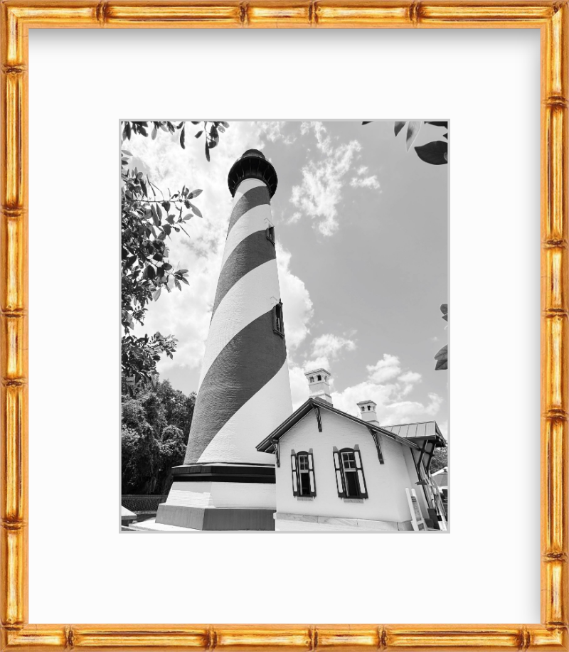 Florida St. Augustine Lighthouse Giclee Travel Print