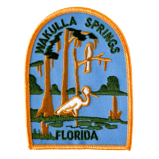 Florida Wakulla Springs Large Vintage Patch