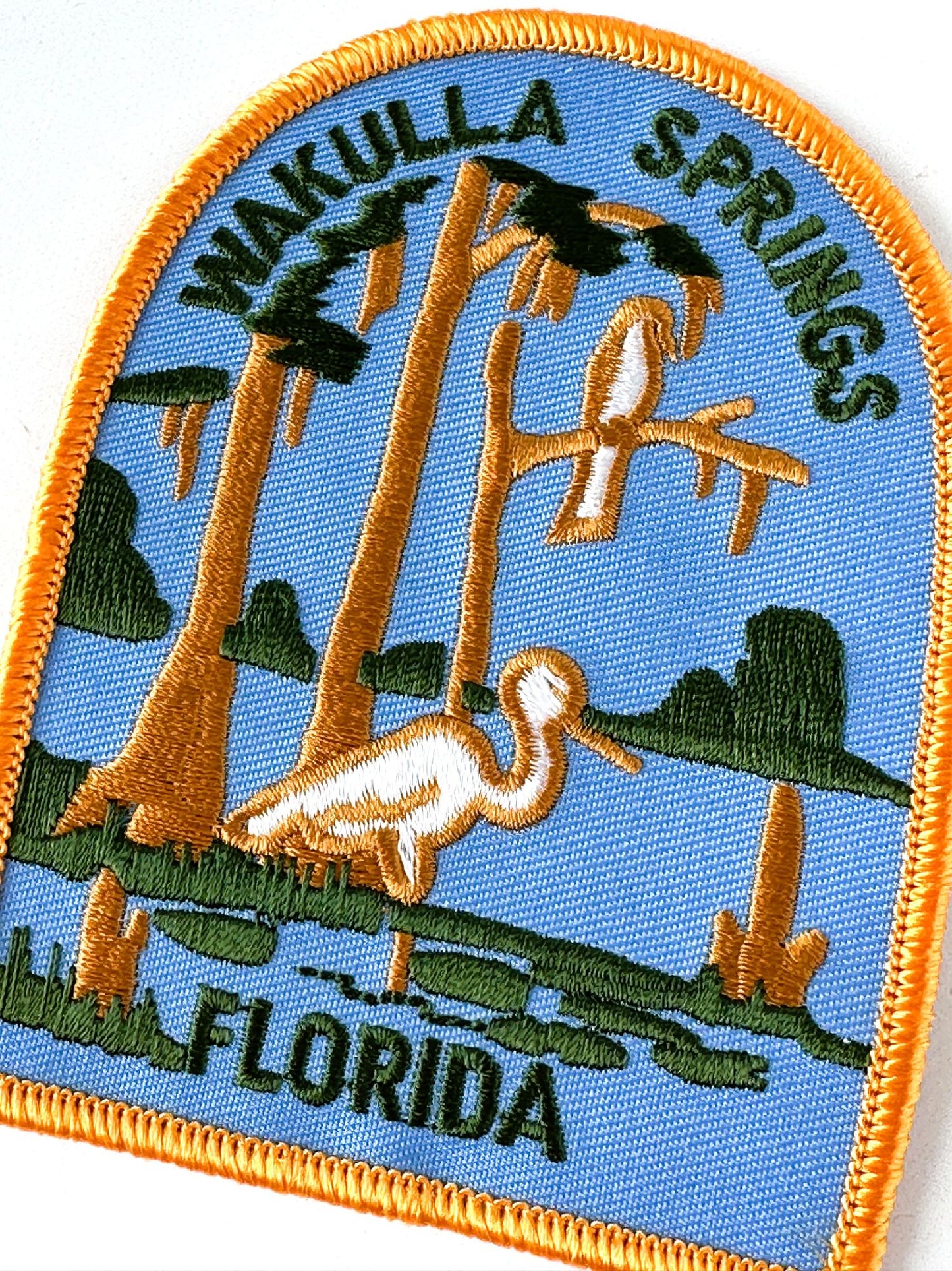 Florida Wakulla Springs Large Vintage Patch