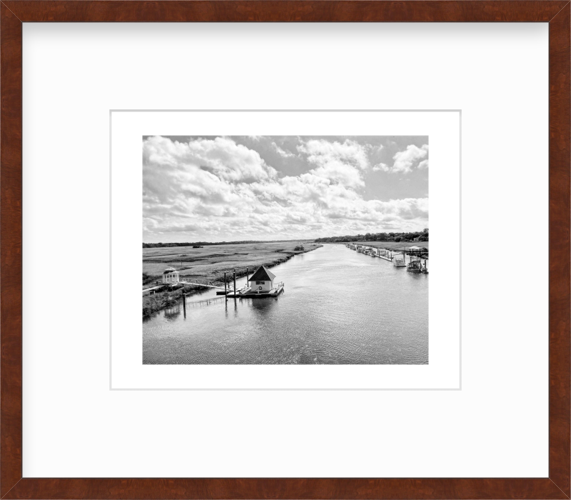 Florida Amelia Island Egans Creek Giclee Travel Print