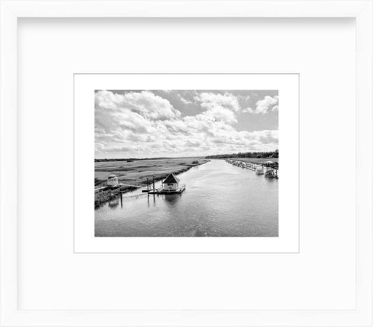 Florida Amelia Island Egans Creek Giclee Travel Print