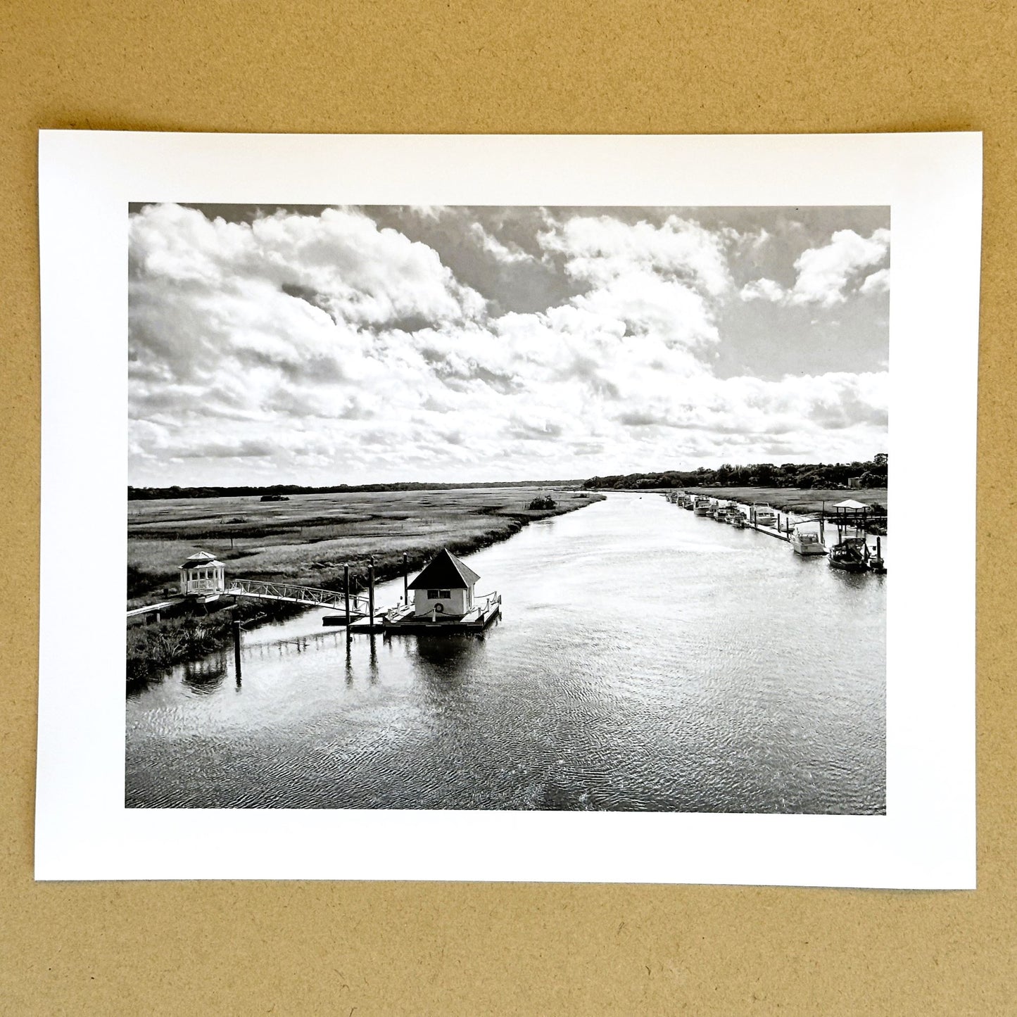 Florida Amelia Island Egans Creek Giclee Travel Print