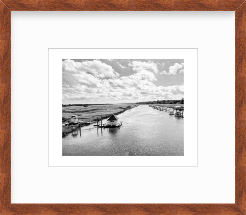 Florida Amelia Island Egans Creek Giclee Travel Print