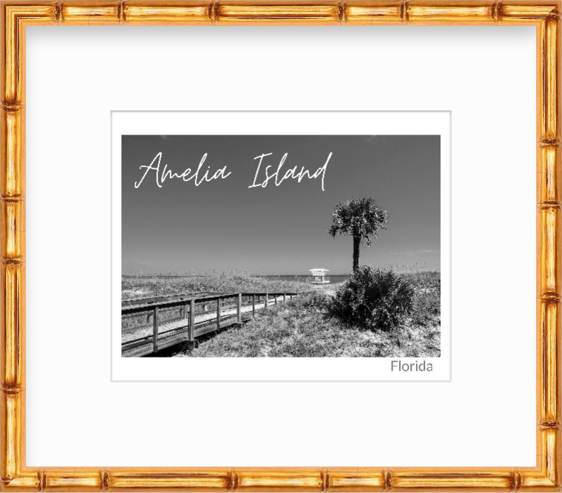 Florida Amelia Island Main Beach Giclee Travel Print