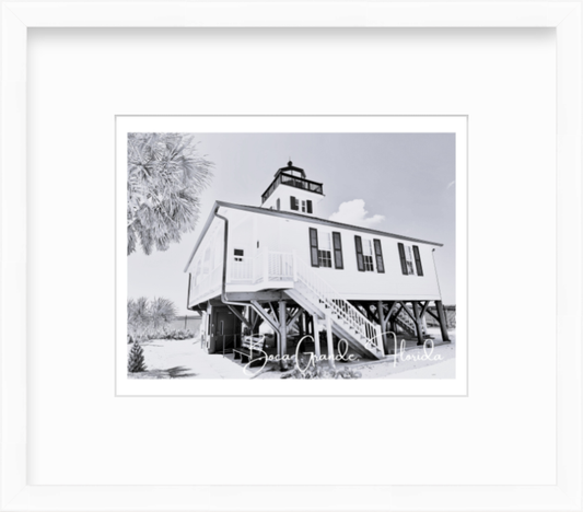 Florida Boca Grande Lighthouse Giclee Travel Print