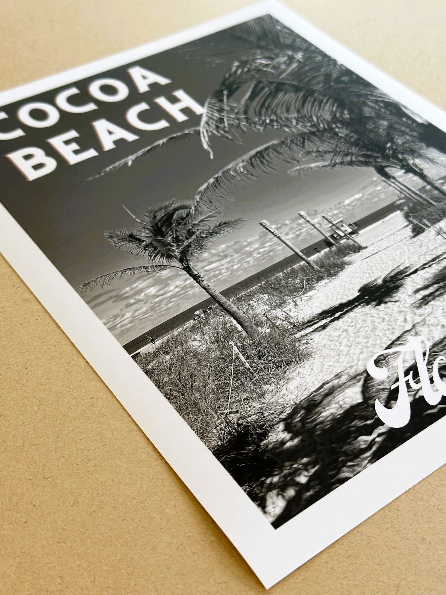 Florida Cocoa Beach Giclee Travel Print