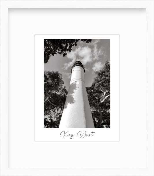 Florida Key West Lighthouse View Giclee Travel Print