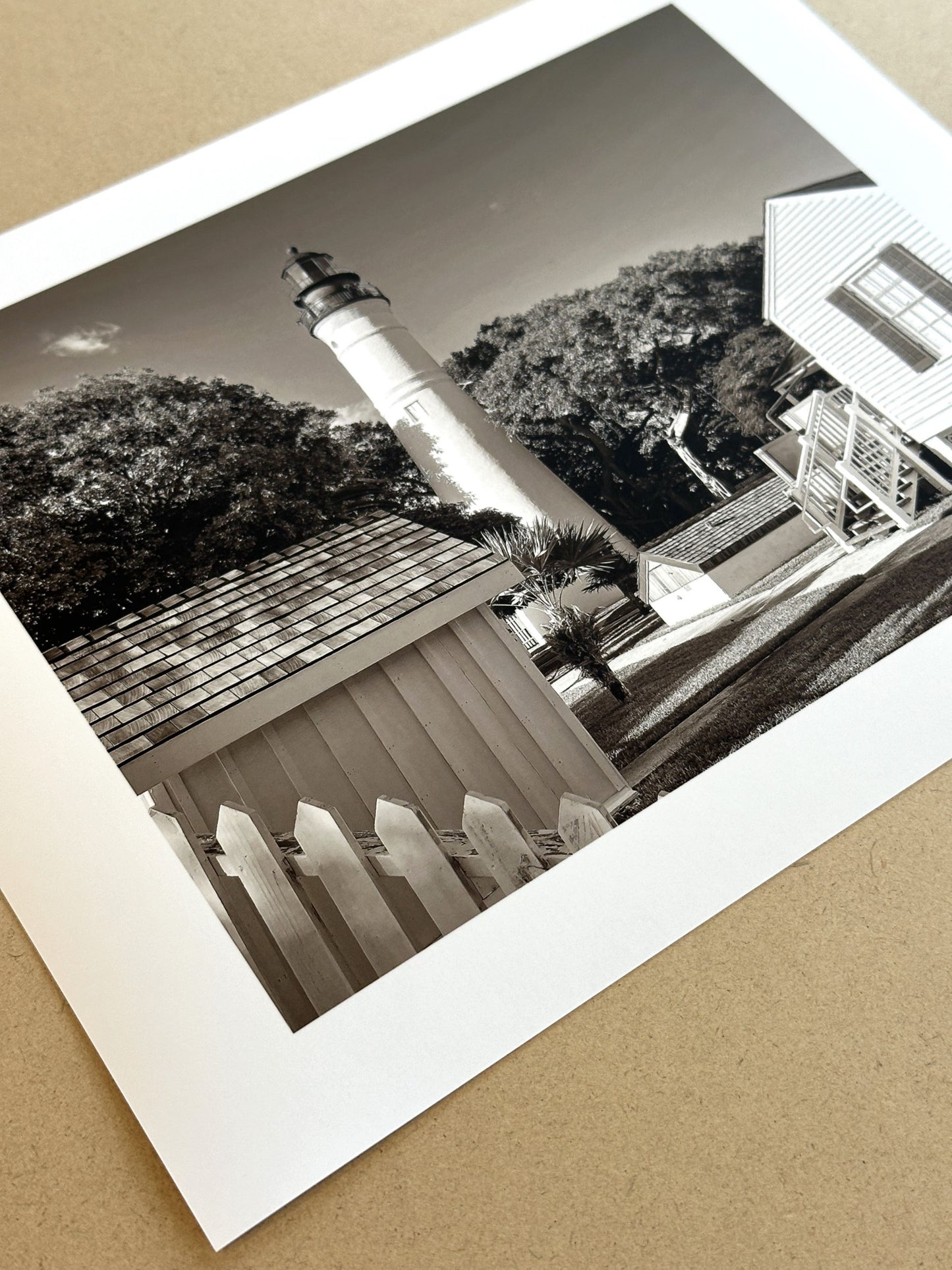 Florida Key West Lighthouse Station Giclee Travel Print