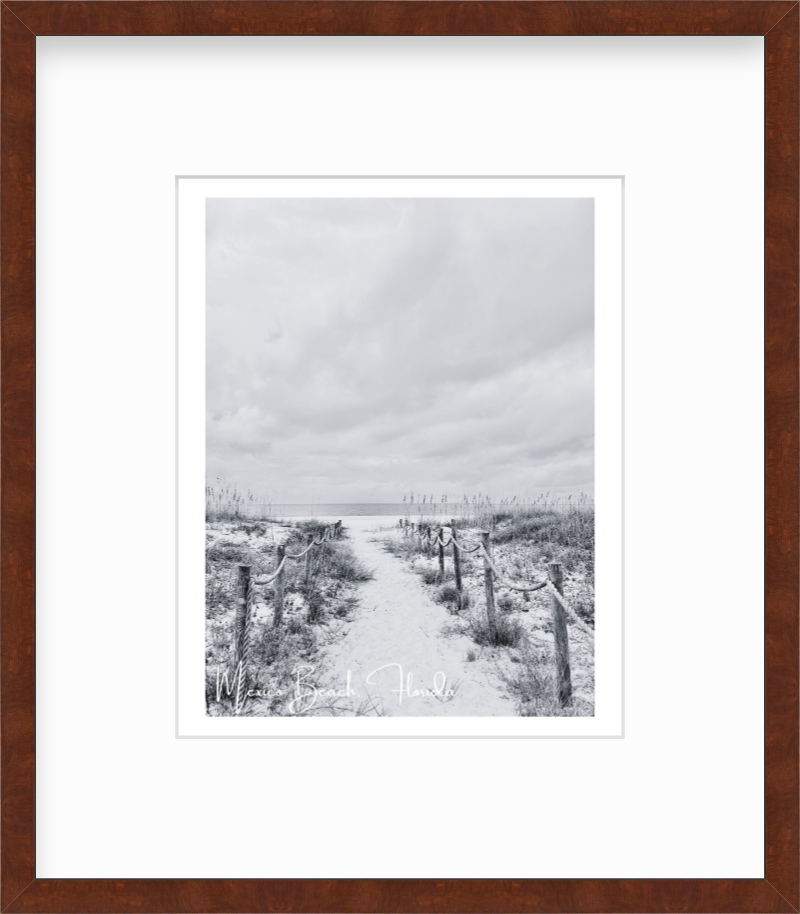 Florida Mexico Beach Giclee Travel Print