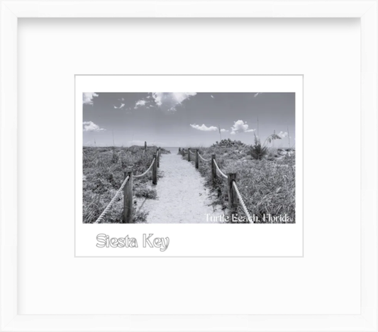 Florida Siesta Key at Turtle Beach Giclee Travel Print
