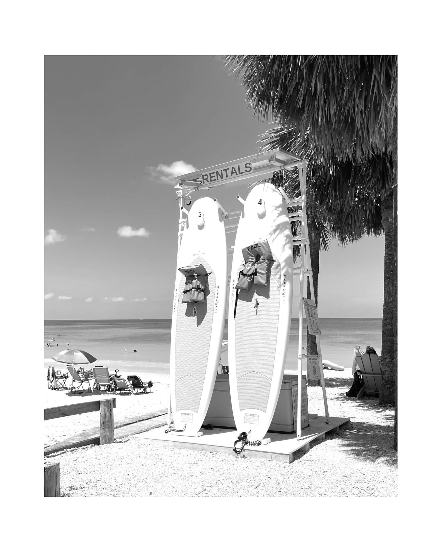 Florida St. Pete Beach Giclee Travel Print