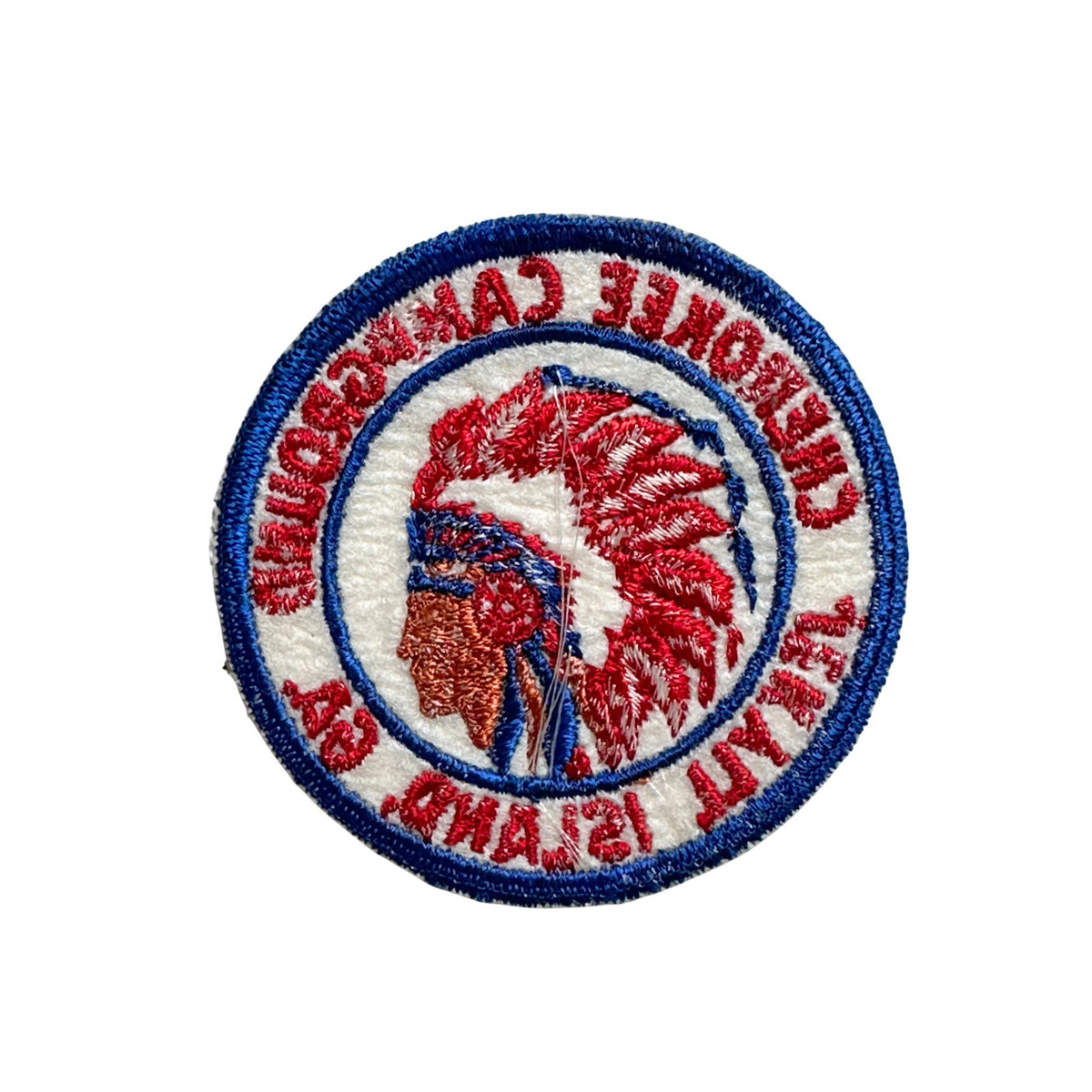 Georgia Jekyll Island Cherokee Campground Vintage Patch
