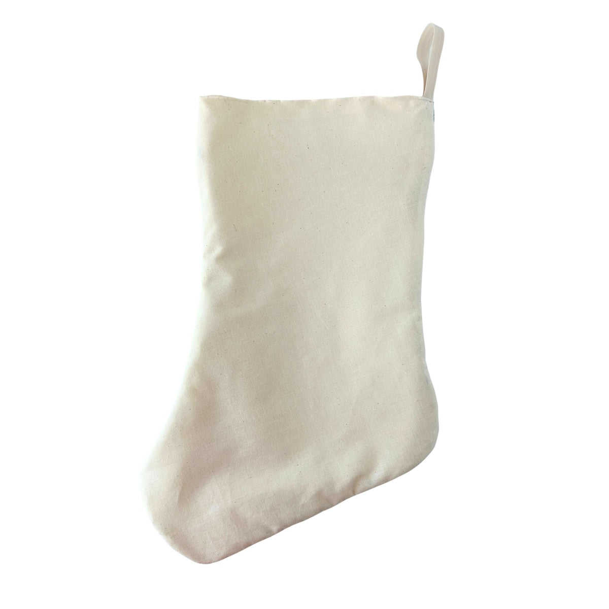 Georgia Savannah Vintage Hand Printed Linen Freshly Sewn Stocking