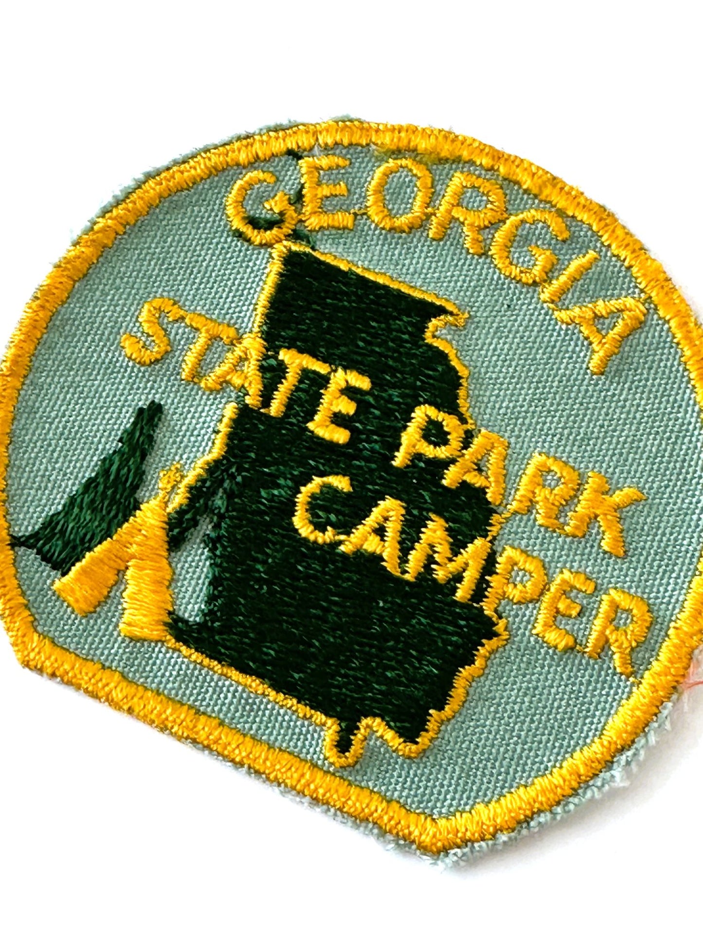 Georgia State Park Camper Vintage Patch