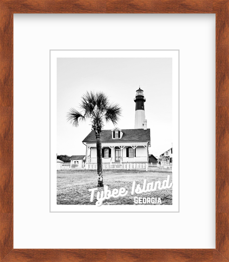 Georgia Tybee Island Lighthouse Savannah Giclee Travel Print