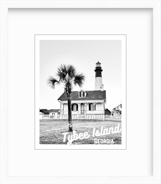 Georgia Tybee Island Lighthouse Savannah Giclee Travel Print