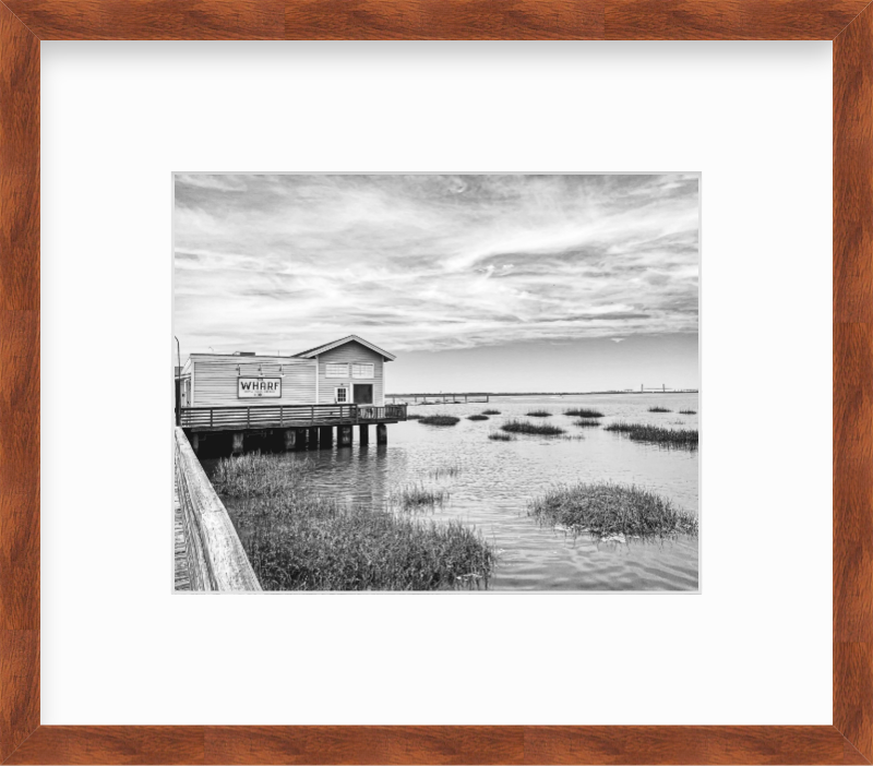 Georgia Jekyll Island Wharf Giclee Travel Print