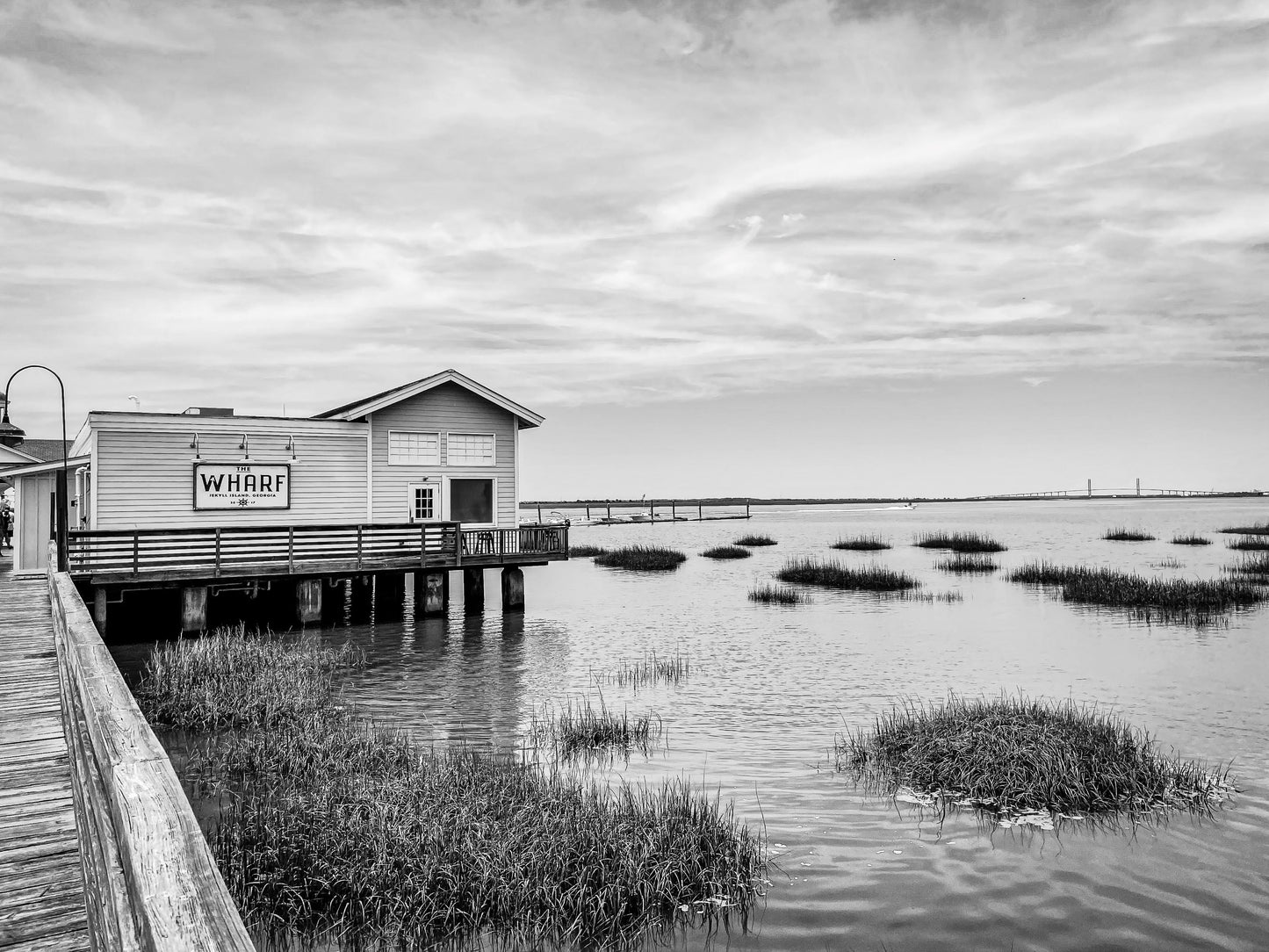 Georgia Jekyll Island Wharf Giclee Travel Print
