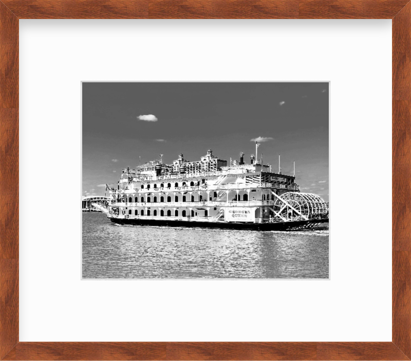 Georgia Savannah River Giclee Travel Print