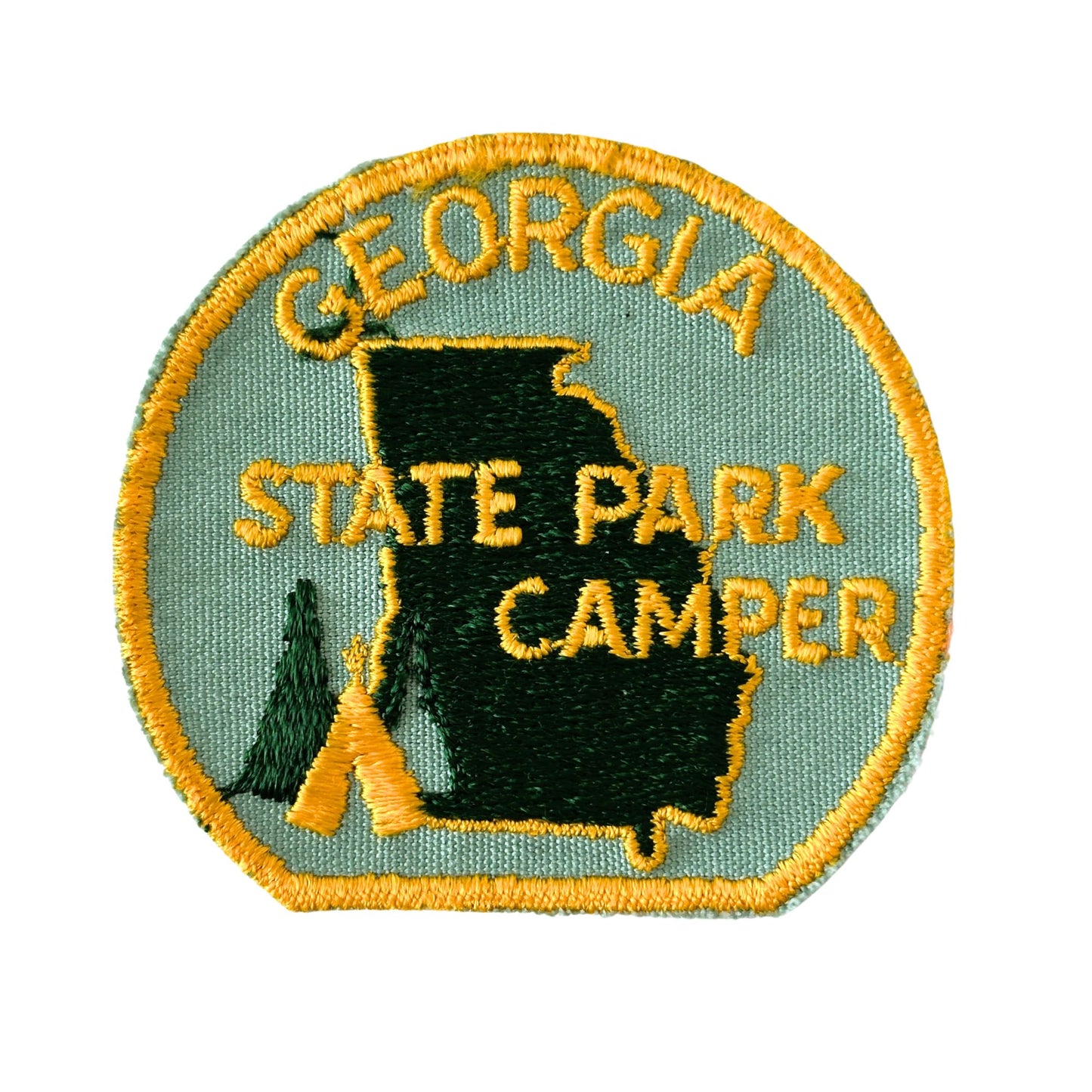 Georgia State Park Camper Vintage Patch