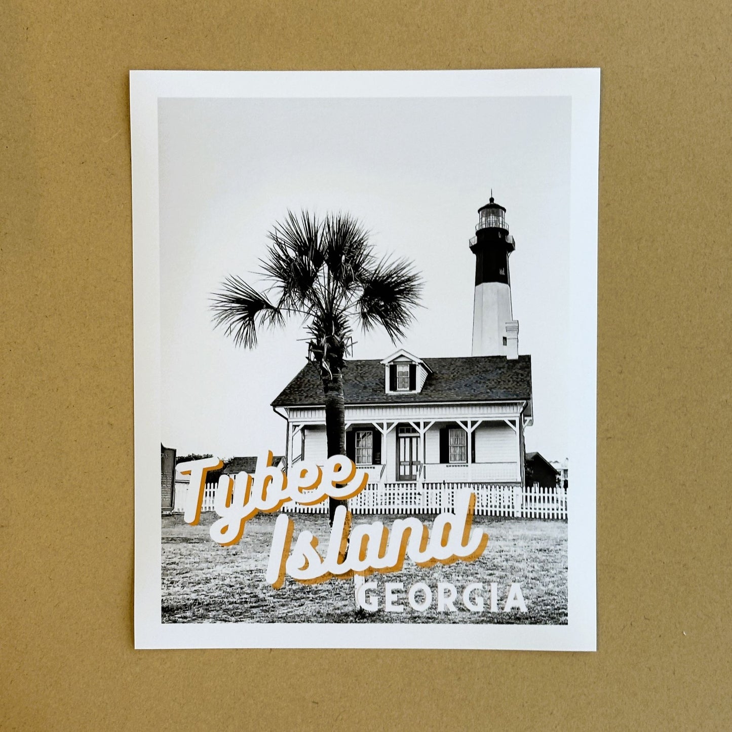 Georgia Tybee Island Lighthouse Savannah Giclee Travel Print