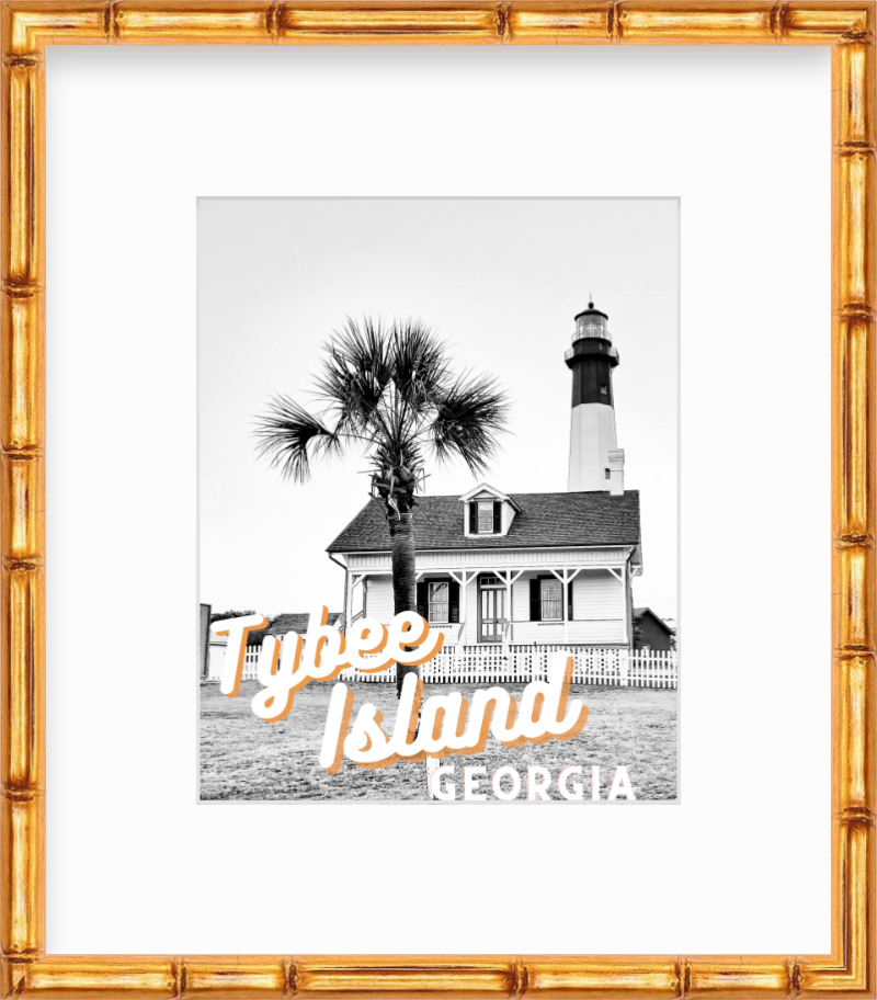 Georgia Tybee Island Lighthouse Savannah Giclee Travel Print