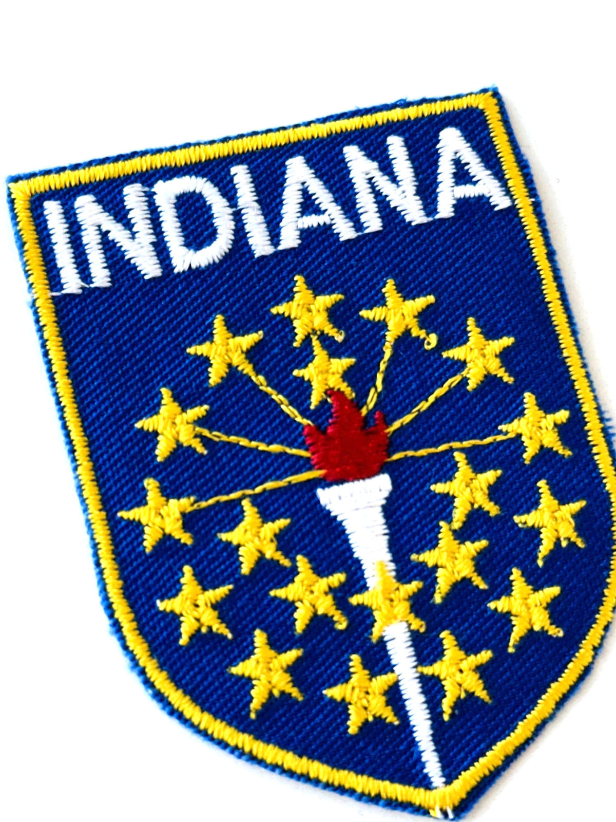 Indiana State Flag Vintage Patch